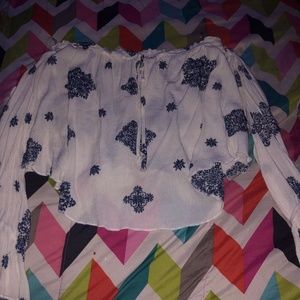 Off the shoulder top